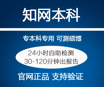 中国知网大学生论文抄袭检测系统